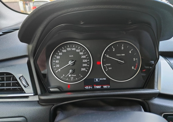 BMW Seria 2 cena 54900 przebieg: 178000, rok produkcji 2015 z Rybnik małe 742